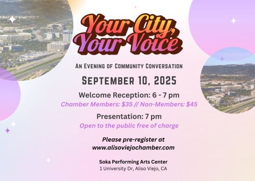Your City, Your Voice – An Evening of Community Conversation