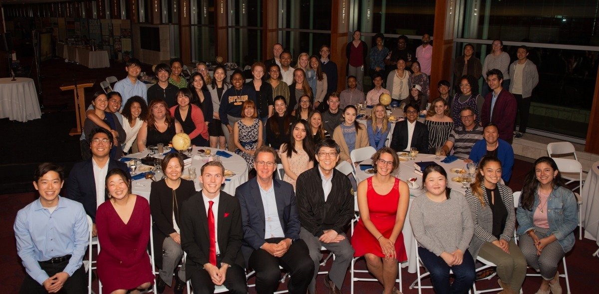 Photo of attendees at the Student Leadership Recognition Night