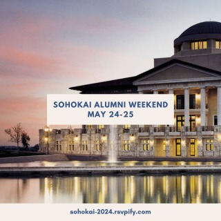 Have you RSVP’d yet? Hotel blocks are still open for alumni and their families to reunite for Sohokai Alumni Weekend and our 19th Annual Sohokai Alumni Meeting. Link in bio!