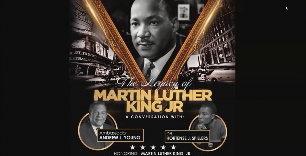 Poster promoting MLK discussion
