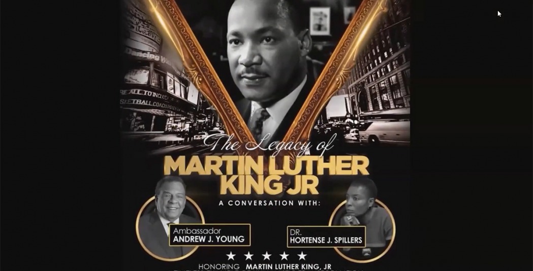 Poster promoting MLK discussion