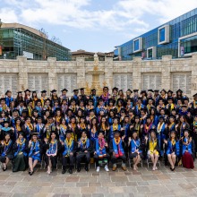 The Class of 2024 poses for their commemorative photo.