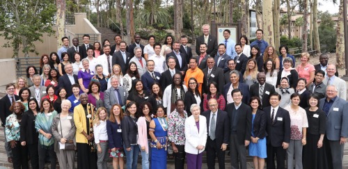 Group shot of World Summit of Educators