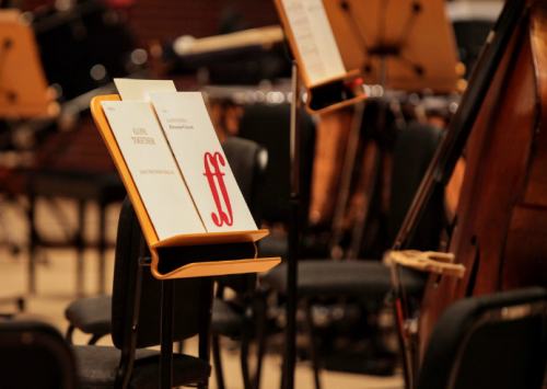 Picture of music stand