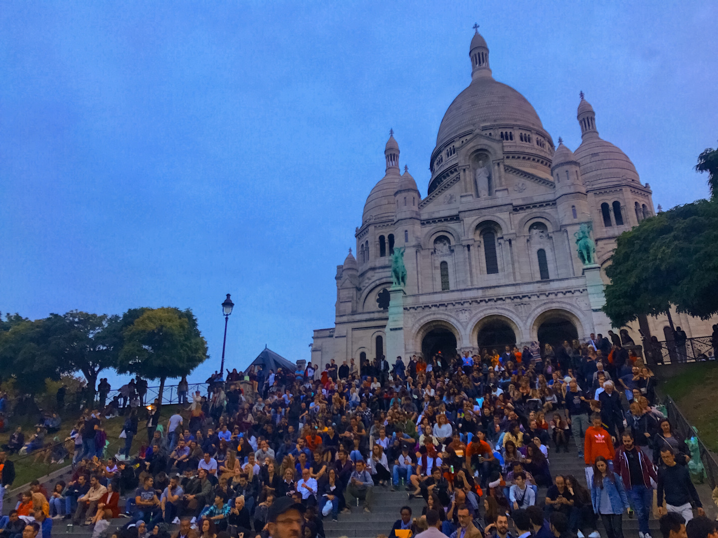 Image of the Sacre Coeur in Paris, France.