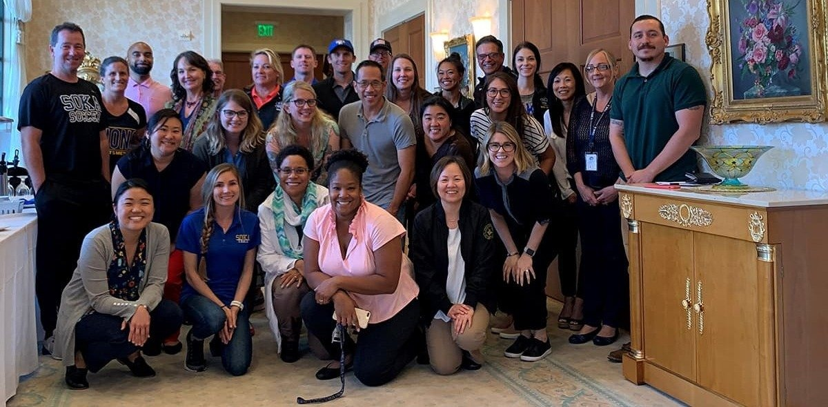 group of student affairs staff