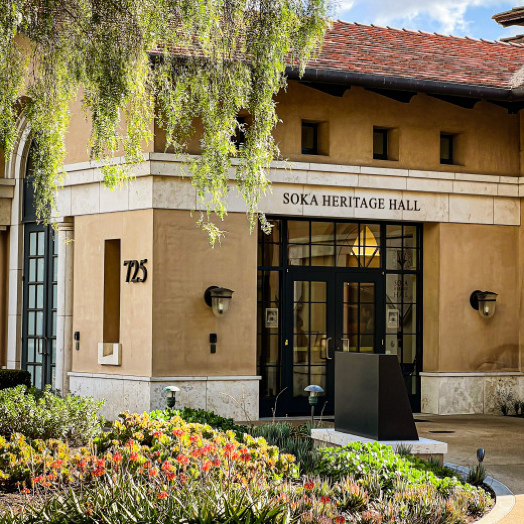 Exterior of Soka Heritage Hall on SUA's campus.
