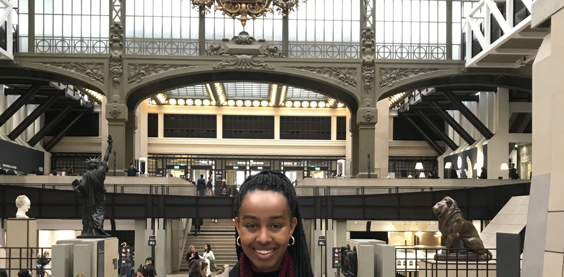 A photo of Christelle