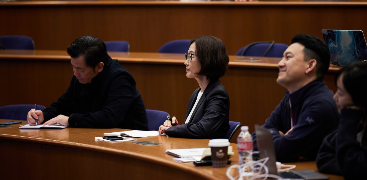 Participants of the SIGS Symposium listen intently to the panel of speakers in Pauling 216