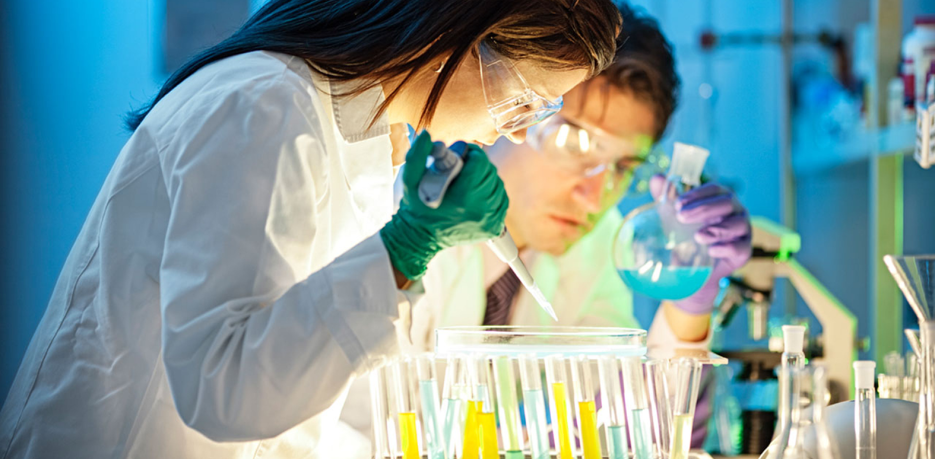 Genetic testing in lab