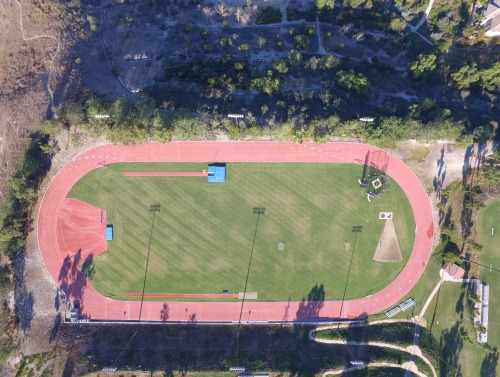 Aerial image of the track.