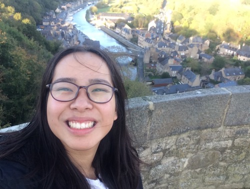 Selfie of student in Rennes, France