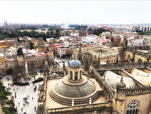 Image overlooking Seville, Spain.