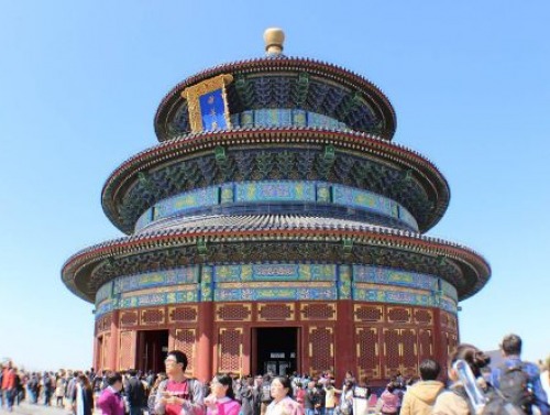 Tall temple in Beijing 