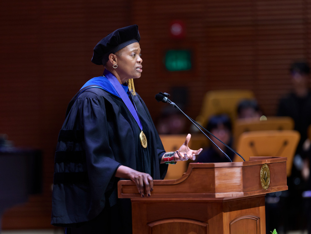 Wanjira Mathai speaks at 2023 Commencement