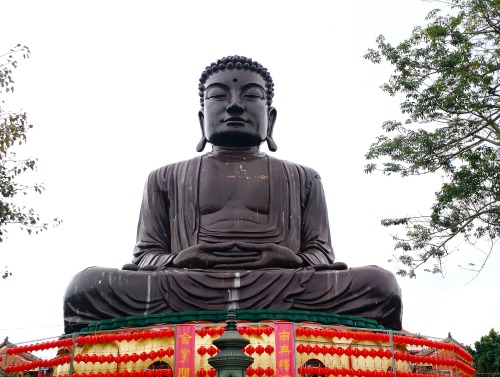 A statue of Buddha