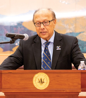 Ambassador Chowdhury speaks at dialogue