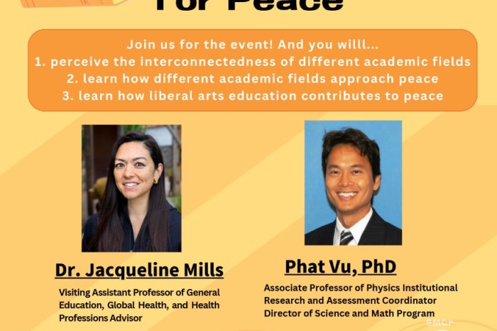 Contribution of Liberal Arts Education in Peace: Hosted by SMCP