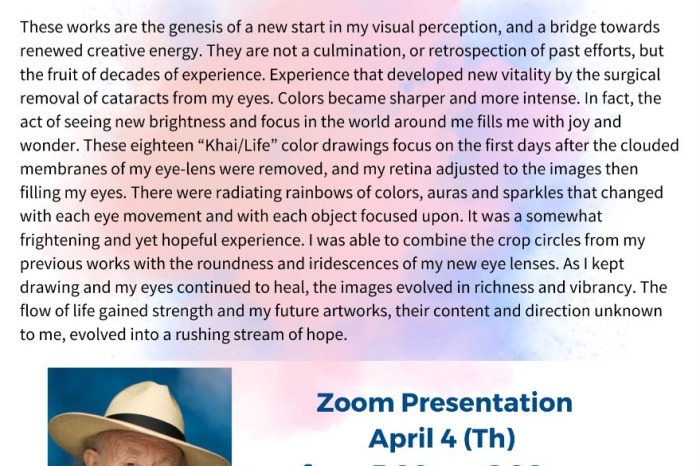 Arie A. Galles Zoom Presentation | "KHAI FLOW / FLOW OF LIFE"