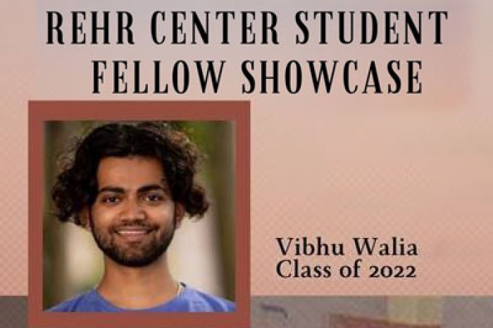 REHR Center Student Fellow Showcase