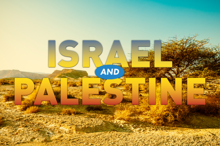 Israel & Palestine webinar promo