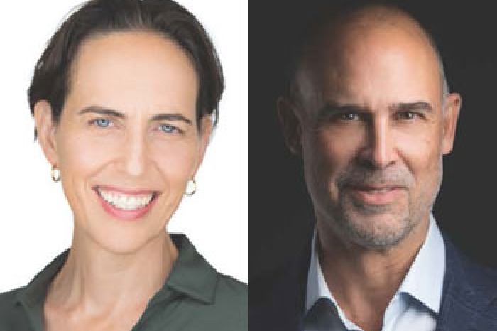 Composite image of headshots for Sarah Federman and Ronald Niezen