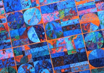 Arie Galles | Zoom Presentation "Turning Blue" | "Chromatic Modulation #2 an exploration of the interaction of artist and painting"