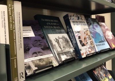 A collection of books published by Soka faculty. 