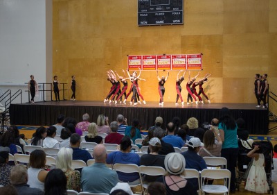Image of recreation center stage.