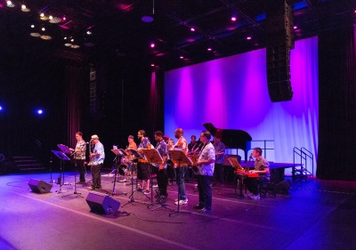 Image of Black Box Theatre stage.