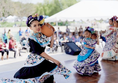 Image of traditional performance at International Festival