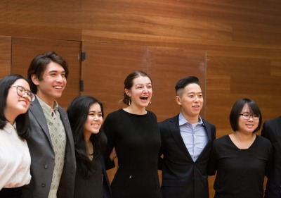 Image of group of students smiling