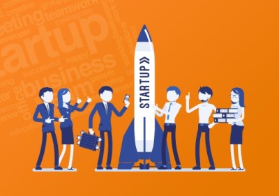 Graphic of start-up