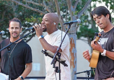 Calisamba performs during the 2024 Summer at Soka.