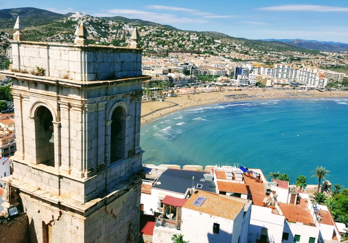 Peniscola Castle in Spain