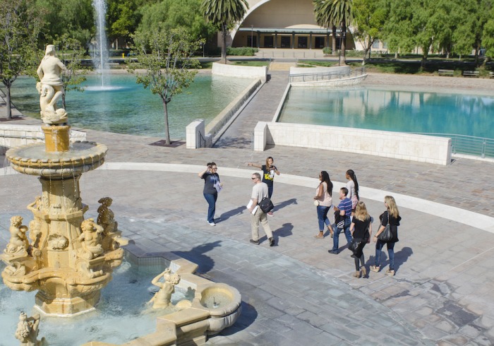 Soka University student-led tour.