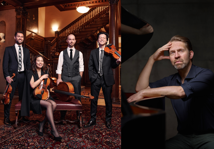 Leif Ove Andsnes with Dover Quartet