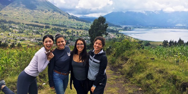 Photo of a group of students in Quito, Ecuador