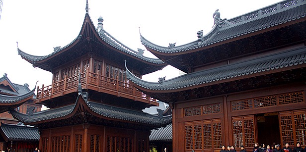 Traditional architecture in Shanghai, China