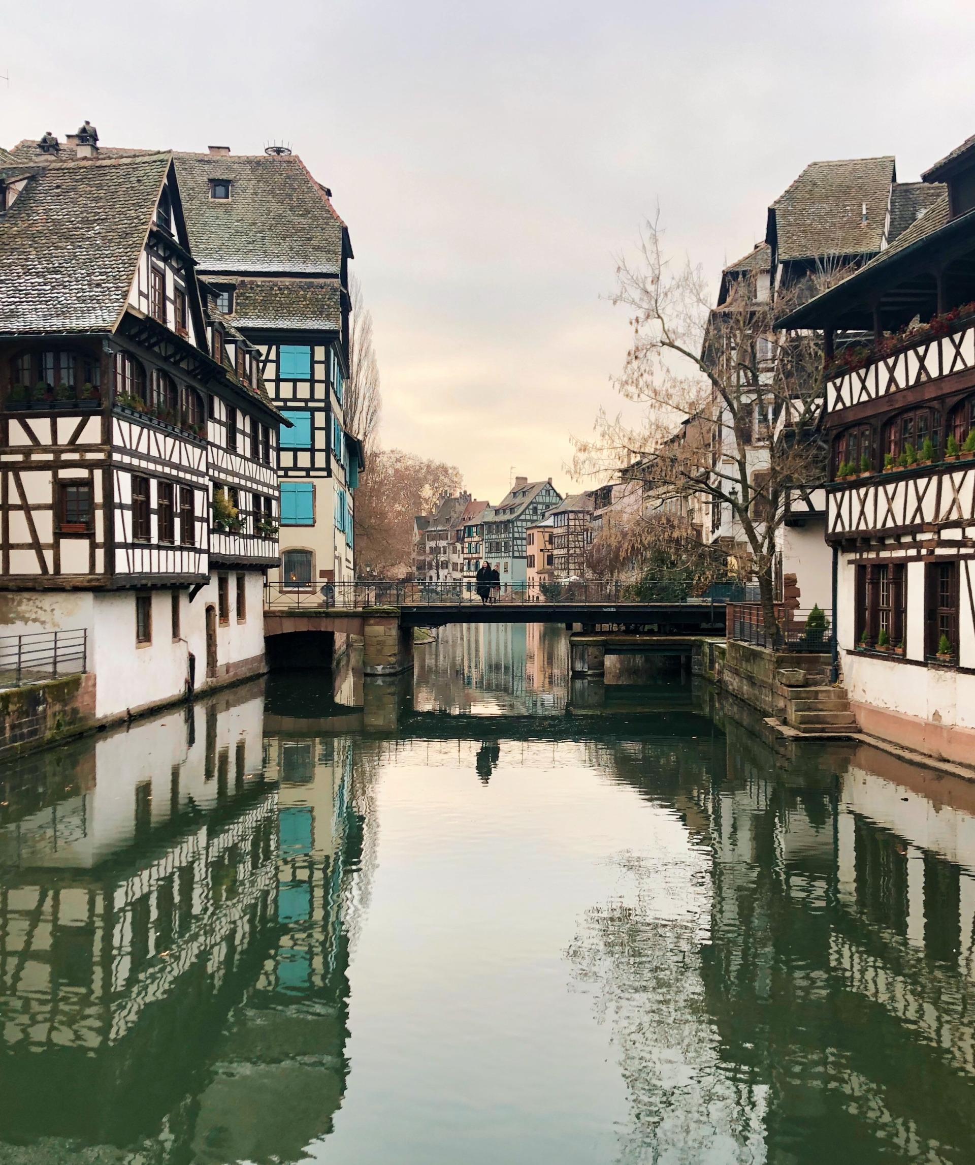 City centre in Strasbourg, France