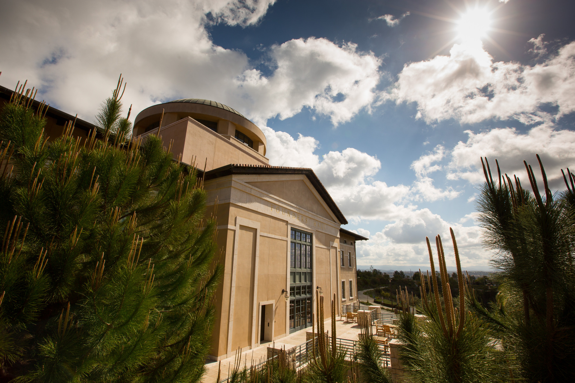 External shot of founders