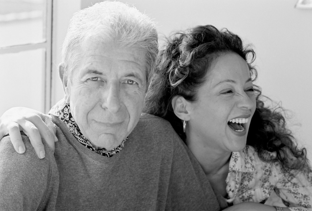 Leonard Cohen and Perla Batalla 