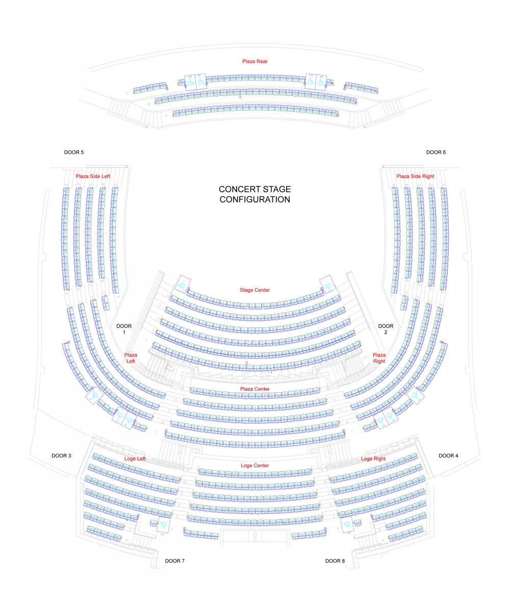 Concert Stage Configuration Seating Chart | Soka University ...