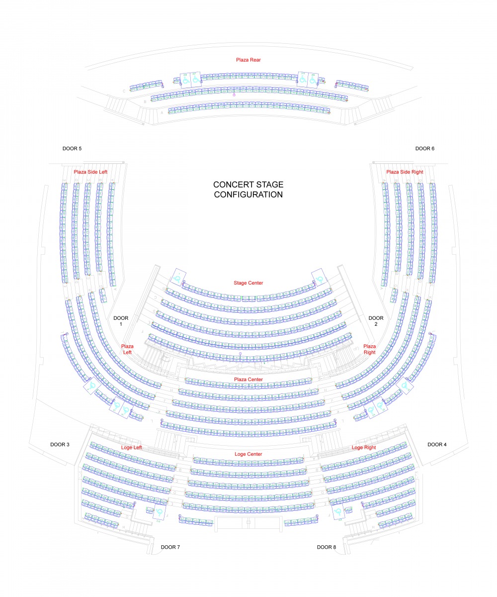 Ocpac Seating Chart