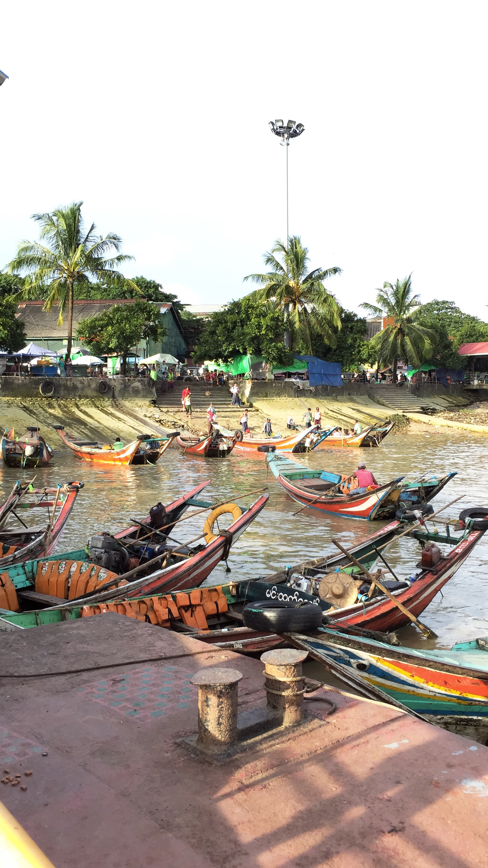 docked boats by Zaw Lin Htet - PBRC Photo Contest 