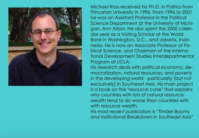Michael Ross speaker poster