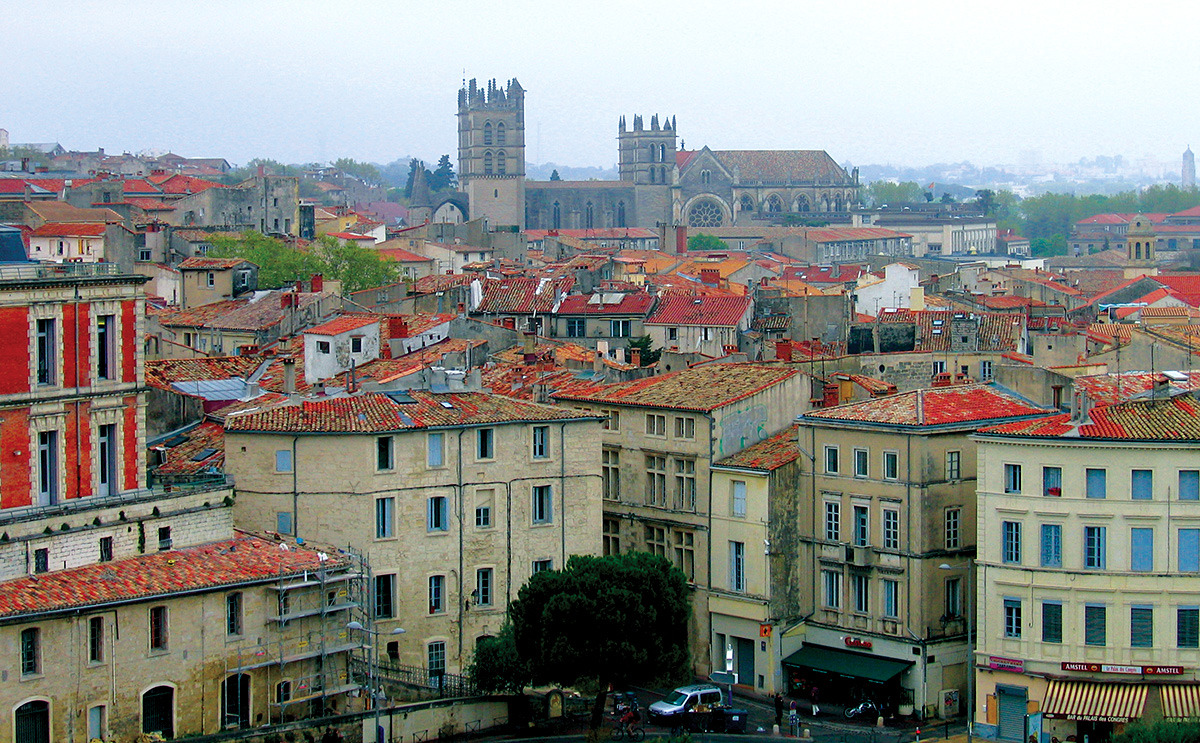 Montpellier cityscape 