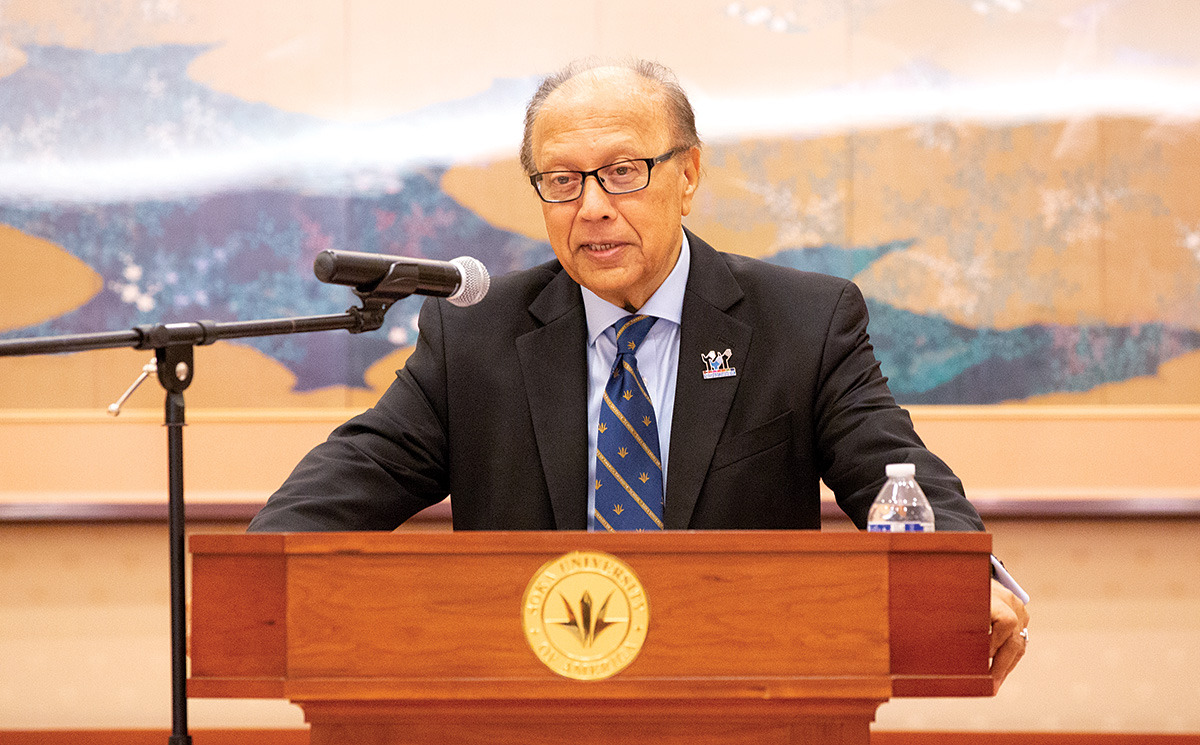 Ambassador Chowdhury speaks at dialogue