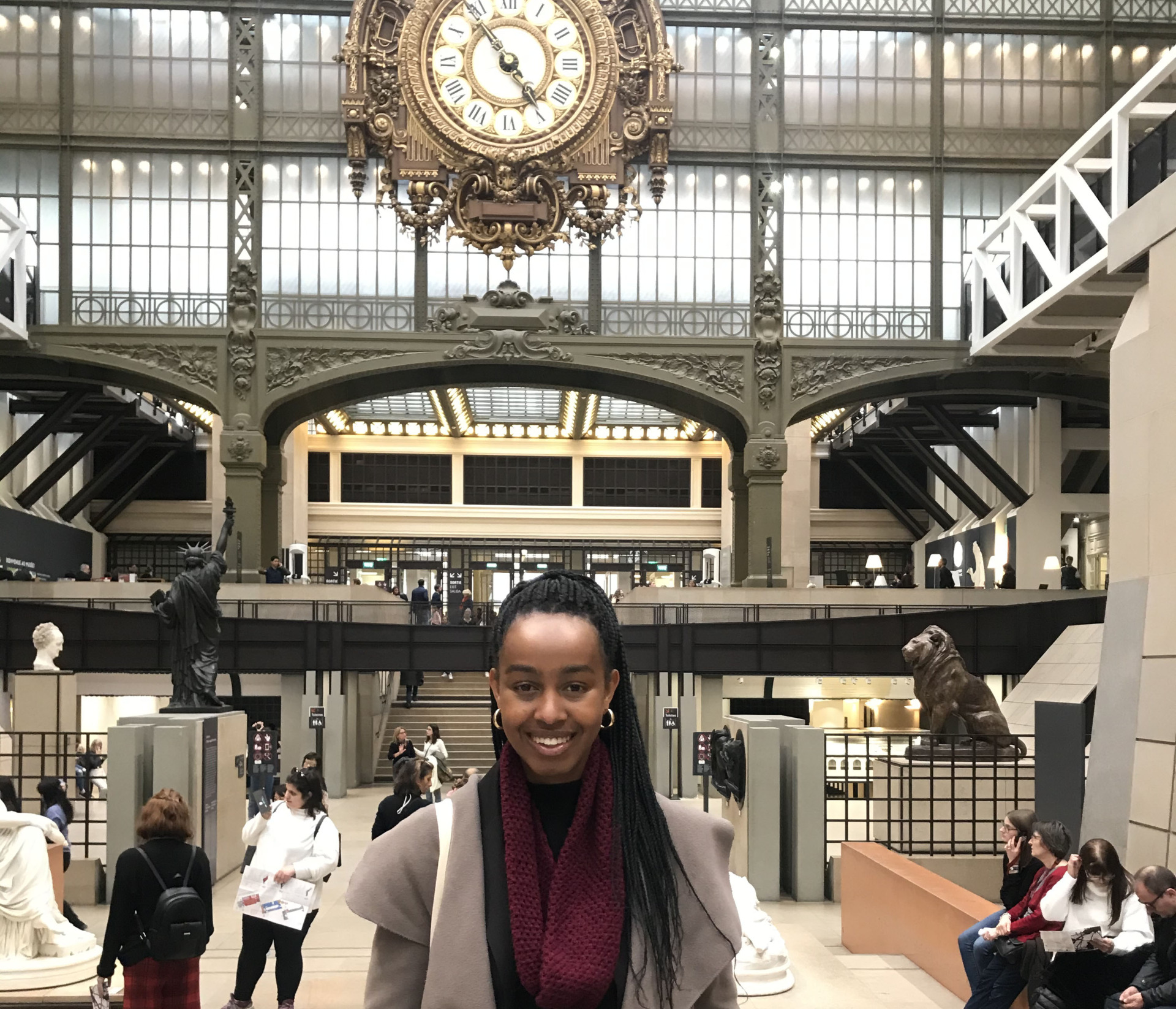 A photo of Christelle