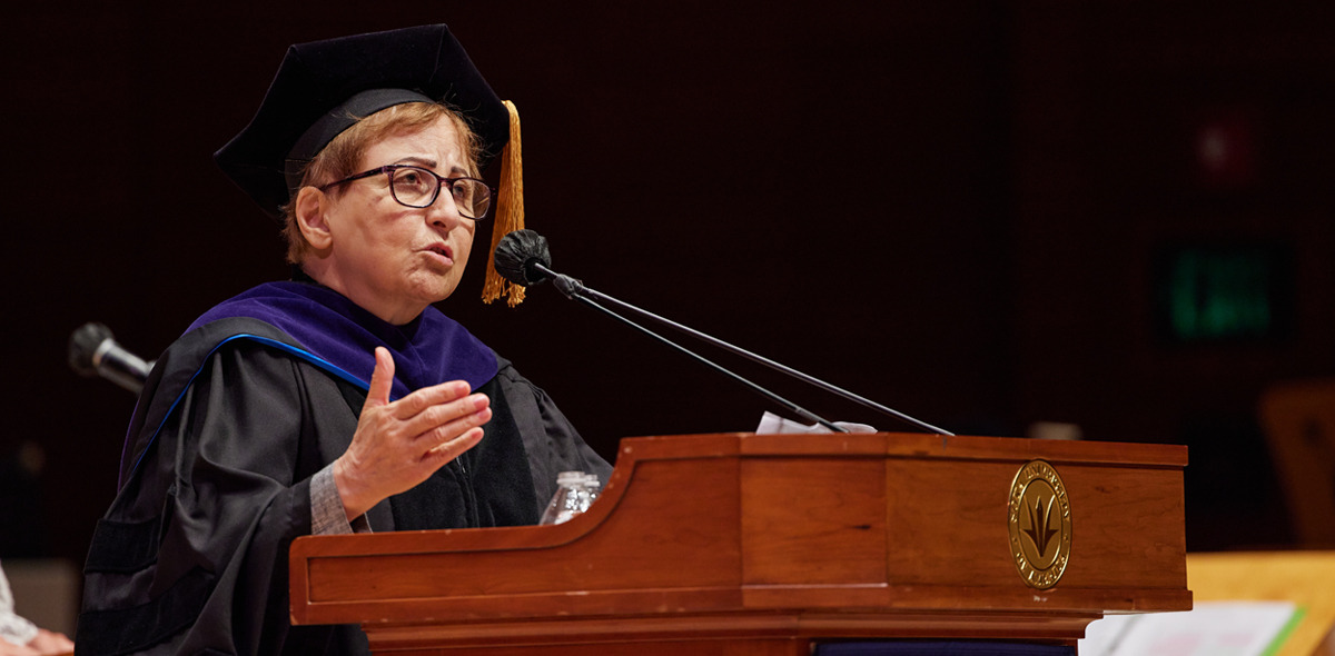 Shirin Ebadi gives her 2022 Commencement Speech